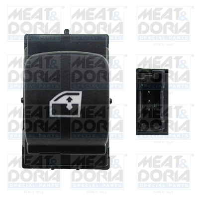 Switch, window regulator